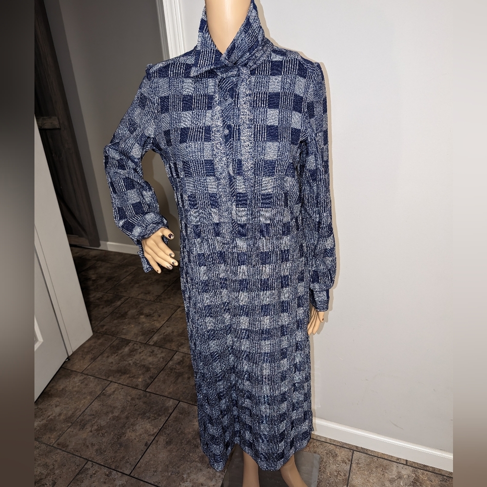 70s Vintage Gino Paoli Made in Italy Women's Knit Dress